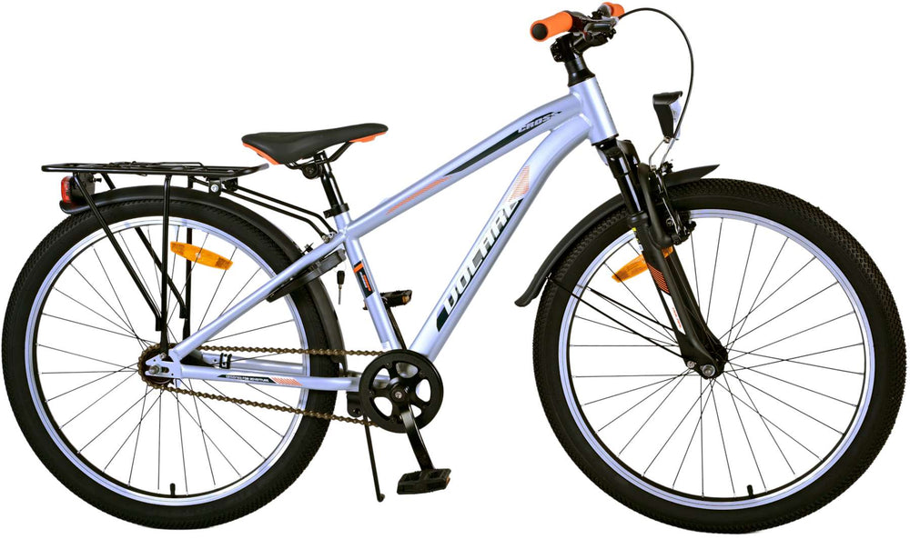 Volare Cross Kinderfiets - Jongens - 24 inch - Zilver - 8-10 jaar extra afbeelding 4