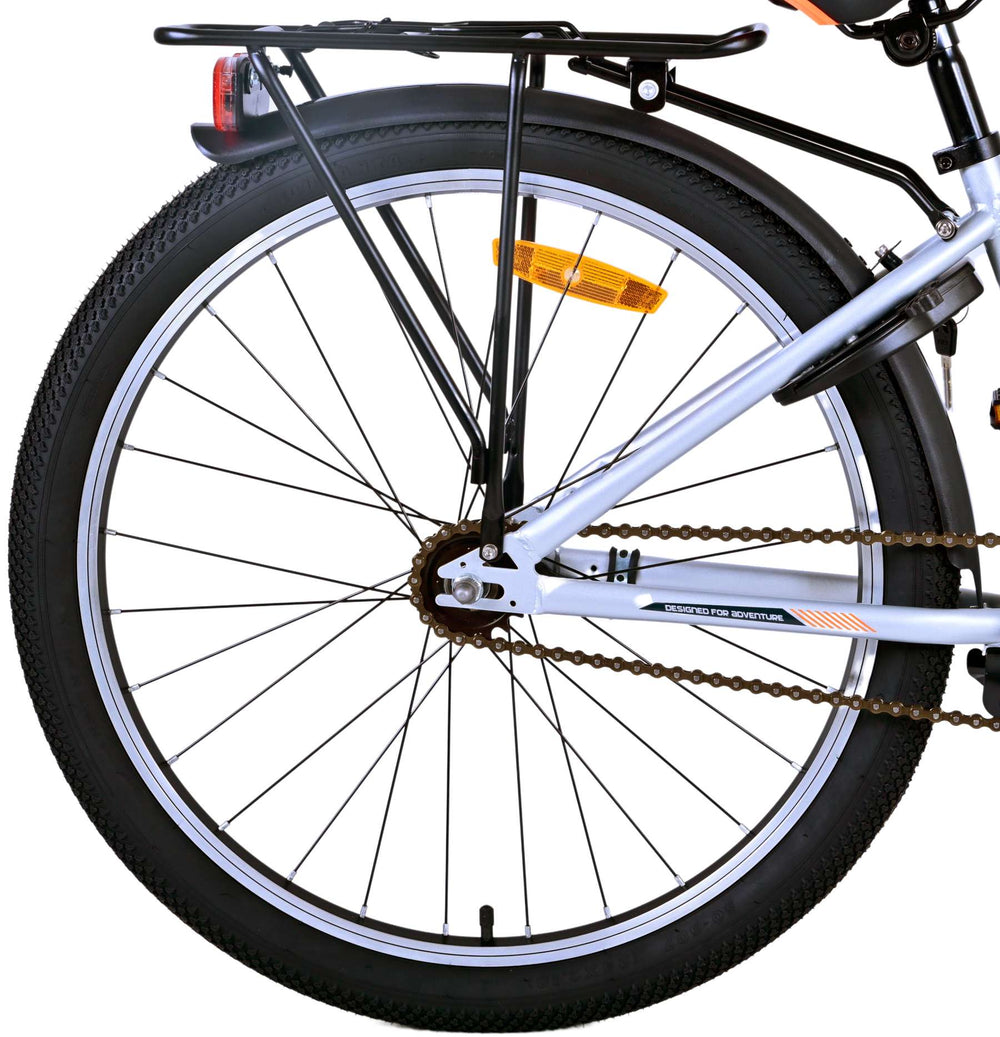 Volare Cross Kinderfiets - Jongens - 24 inch - Zilver - 8-10 jaar extra afbeelding 5