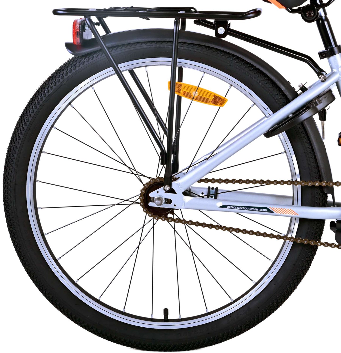 Volare Cross Kinderfiets - Jongens - 24 inch - Zilver - 8-10 jaar extra afbeelding 5