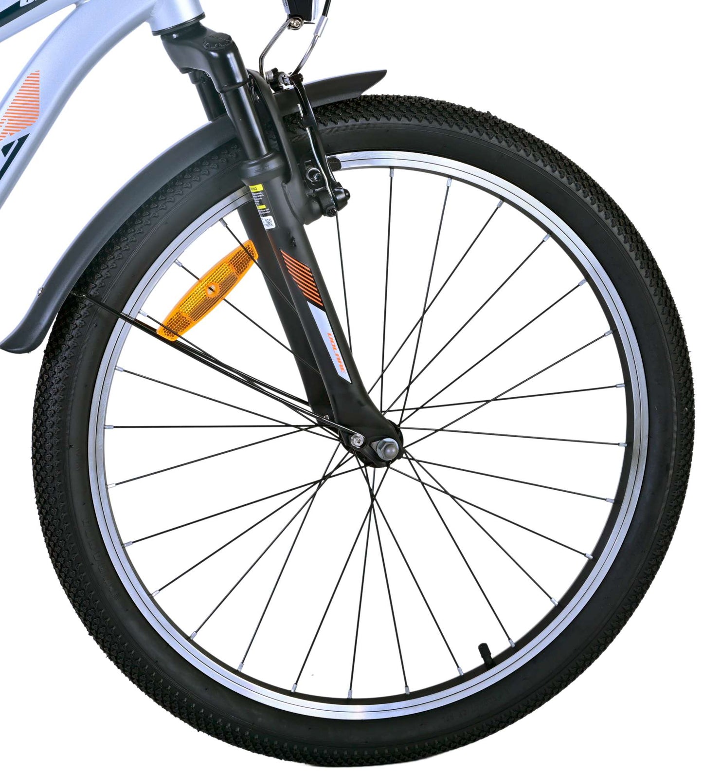 Volare Cross Kinderfiets - Jongens - 24 inch - Zilver - 8-10 jaar extra afbeelding 6