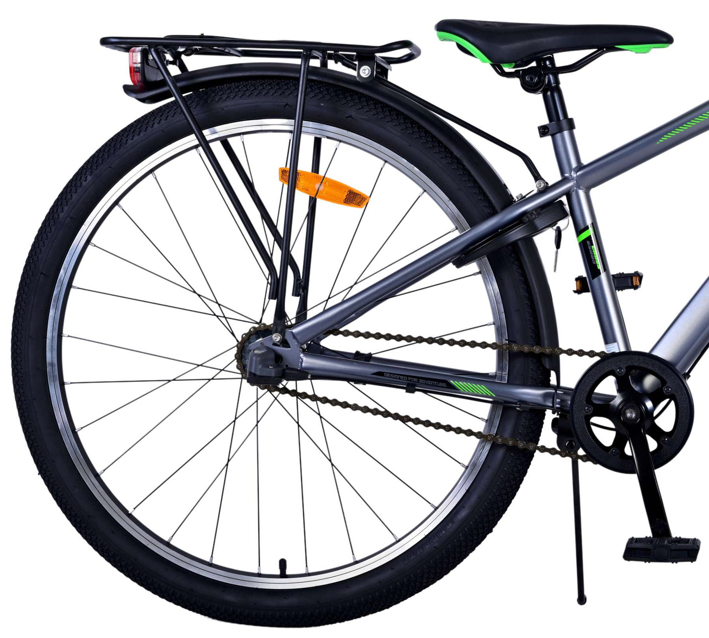 Volare Cross Kinderfiets - Jongens - 26 inch - donker Grijs - 3 Versnellingen - 10-12 jaar extra afbeelding 3
