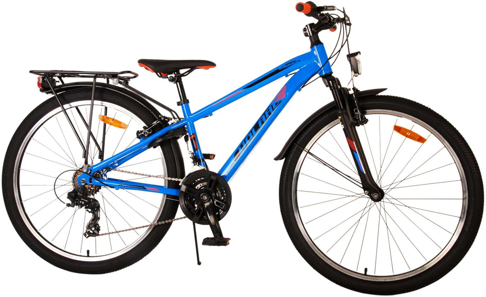 Volare Cross Kinderfiets - Jongens - 26 inch - Blauw 18 versnellingen - 10-12 jaar extra afbeelding 12