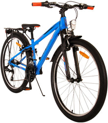 Volare Cross Kinderfiets - Jongens - 26 inch - Blauw 18 versnellingen - 10-12 jaar extra afbeelding 13