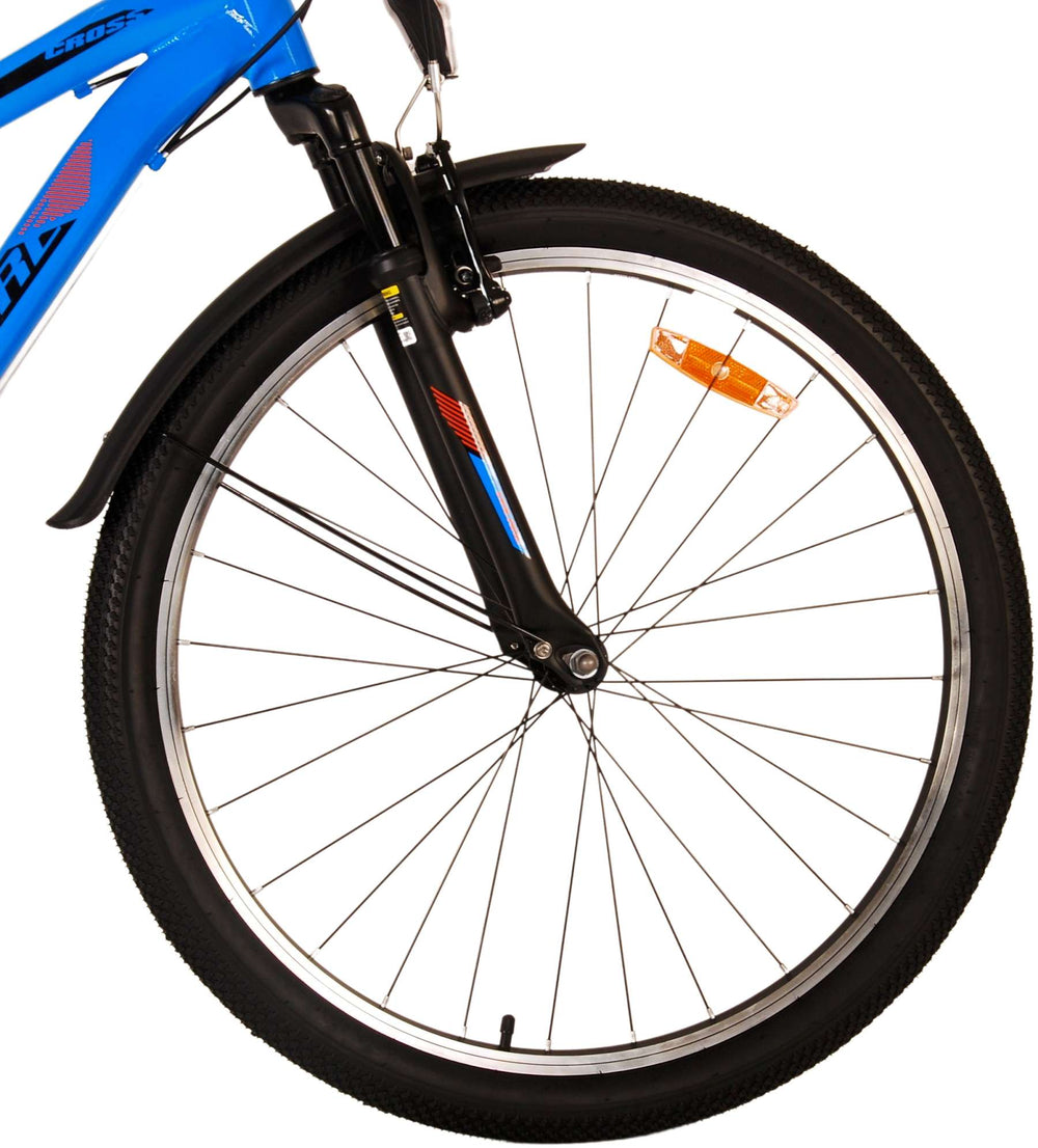 Volare Cross Kinderfiets - Jongens - 26 inch - Blauw 18 versnellingen - 10-12 jaar extra afbeelding 9