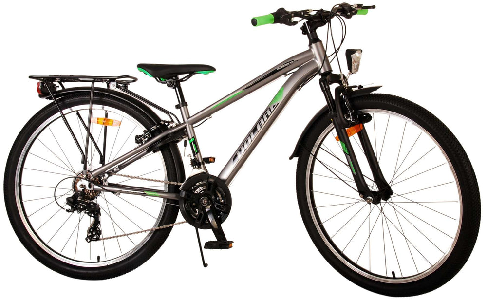 Volare Cross Kinderfiets - Jongens - 26 inch - Grijs 18 versnellingen - 10-12 jaar extra afbeelding 4