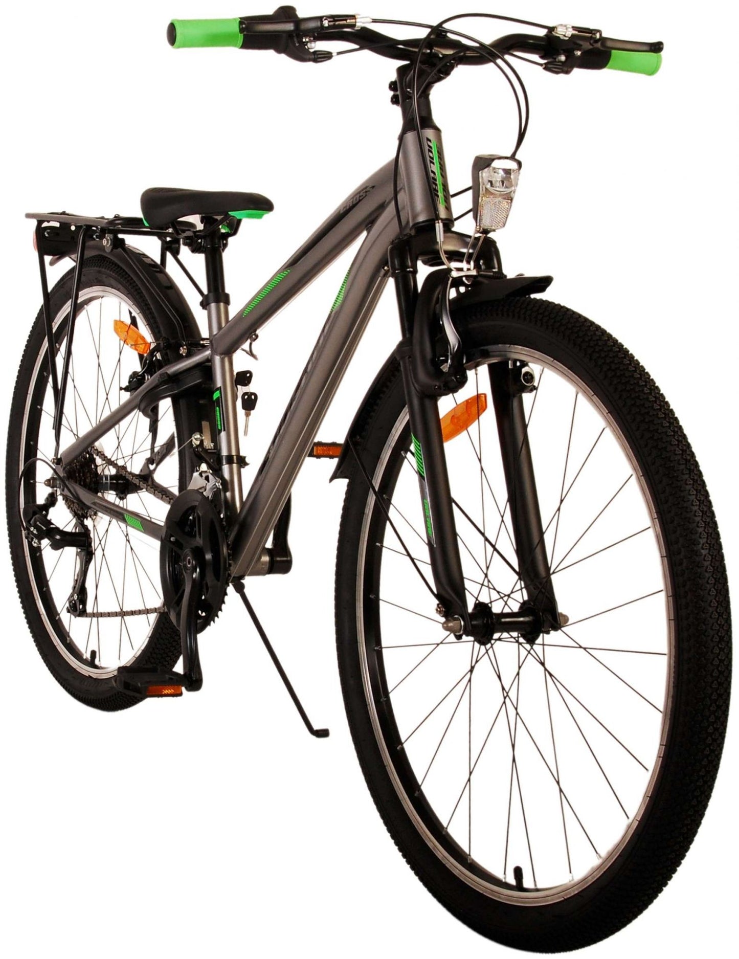 Volare Cross Kinderfiets - Jongens - 26 inch - Grijs 18 versnellingen - 10-12 jaar extra afbeelding 13