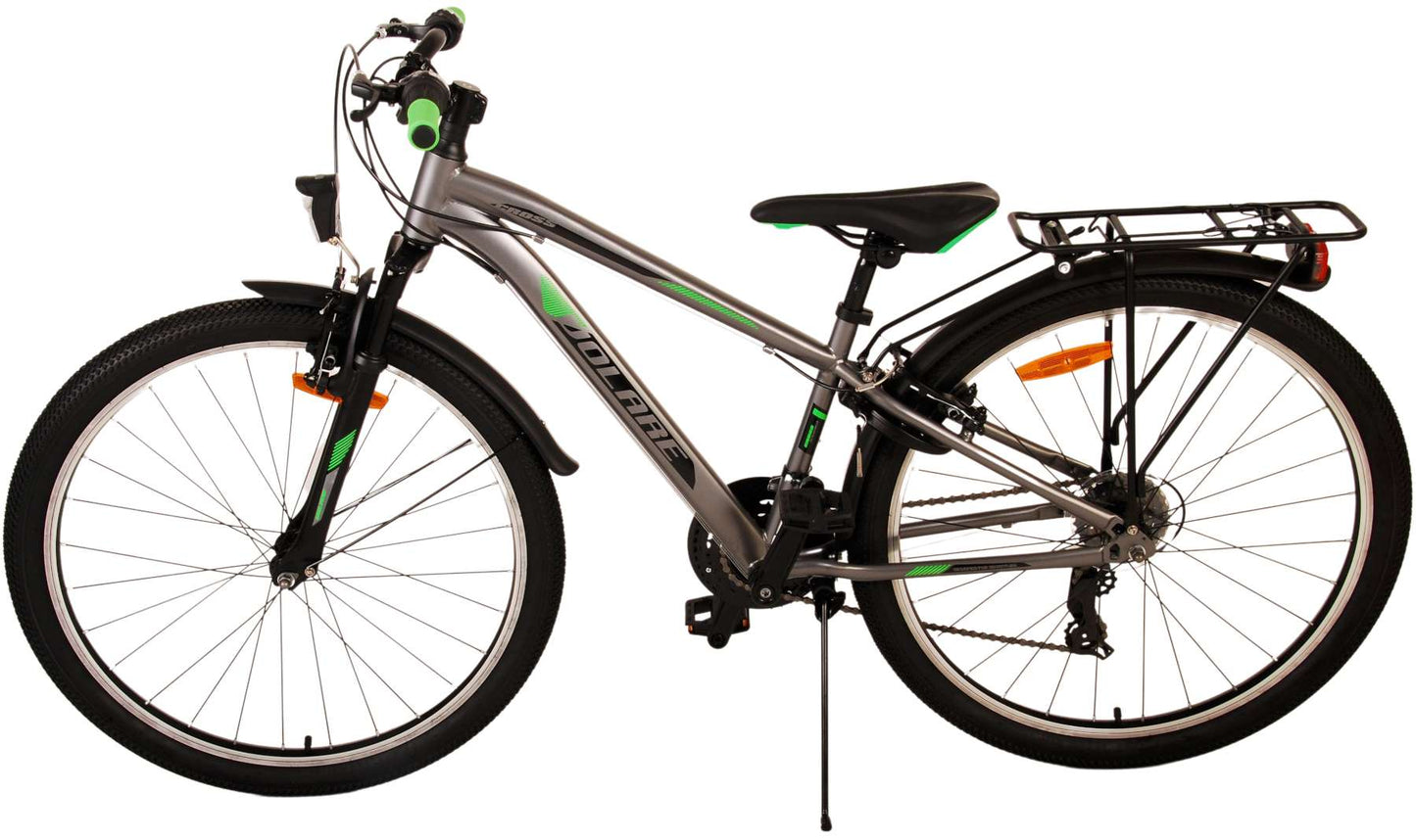Volare Cross Kinderfiets - Jongens - 26 inch - Grijs 18 versnellingen - 10-12 jaar extra afbeelding 16