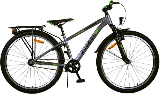 Volare Cross Kinderfiets - Jongens - 26 inch - Grijs - 10-12 jaar bij Fietstotaal
