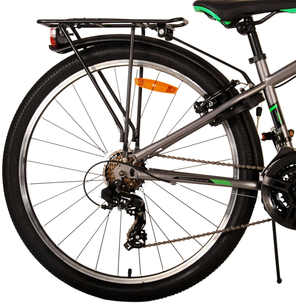 Volare Cross Kinderfiets - Jongens - 26 inch - Grijs 18 versnellingen - 10-12 jaar extra afbeelding 5