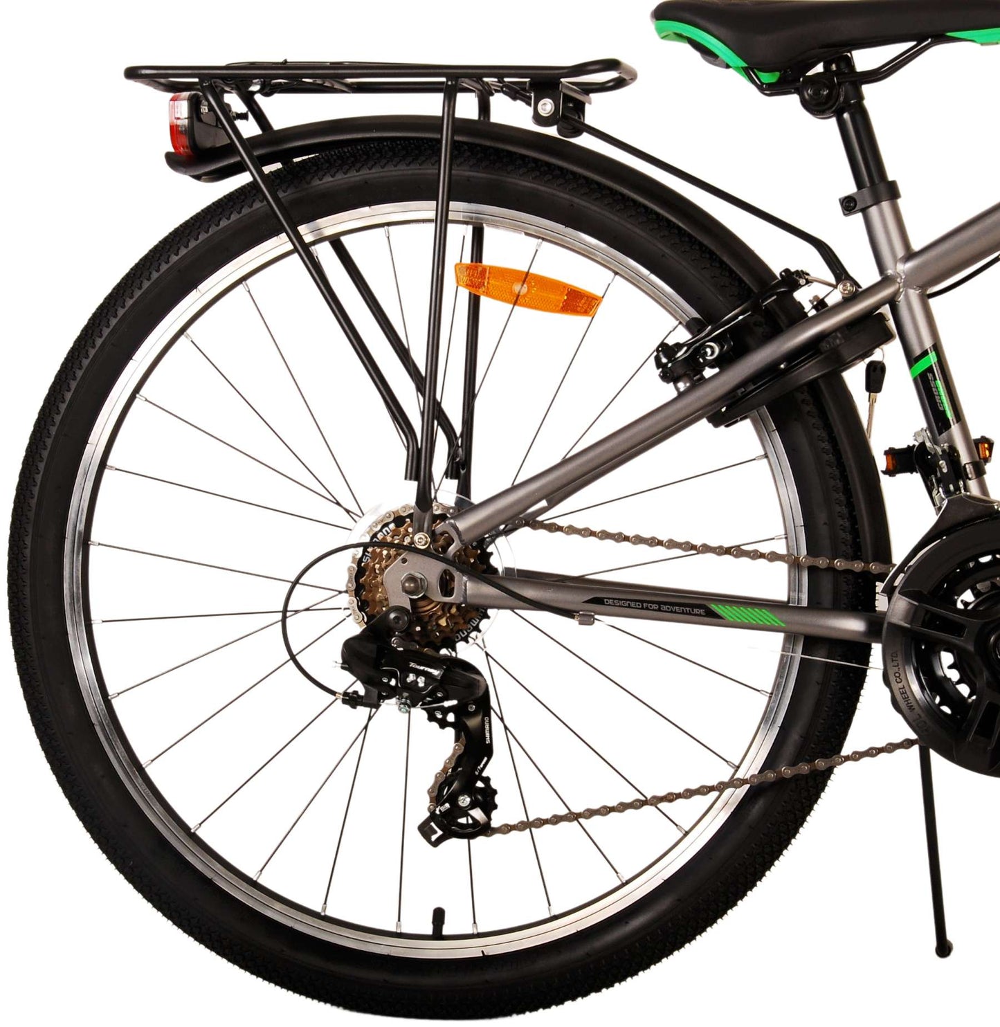 Volare Cross Kinderfiets - Jongens - 26 inch - Grijs 18 versnellingen - 10-12 jaar extra afbeelding 5