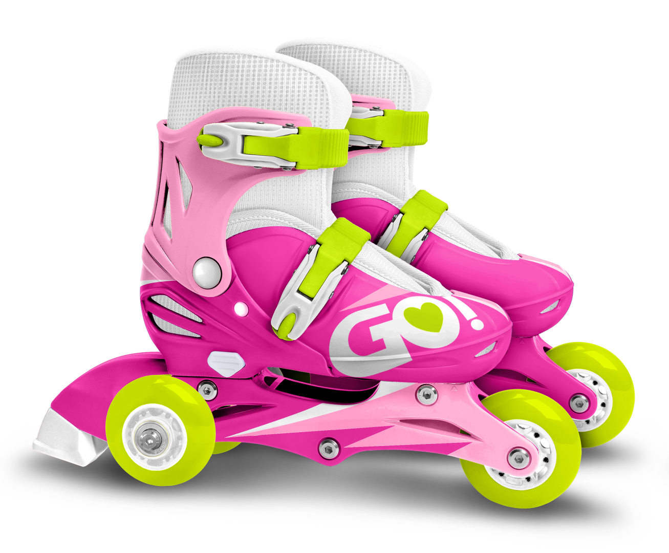 Skids Control Skates Roze Verstelbaar Maat 27-30 - Vanaf 4 jaar bij Fietstotaal