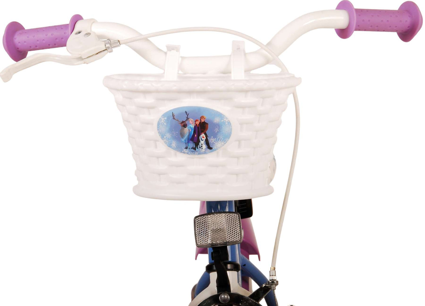 Disney Frozen 2 Kinderfiets - Meisjes - 12 inch - Blauw/Paars - Blauw, Paars - 3-5 jaar extra afbeelding 13