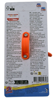 Disney Mickey Mouse Fietsbel - Jongens - Blauw Oranje extra afbeelding 4