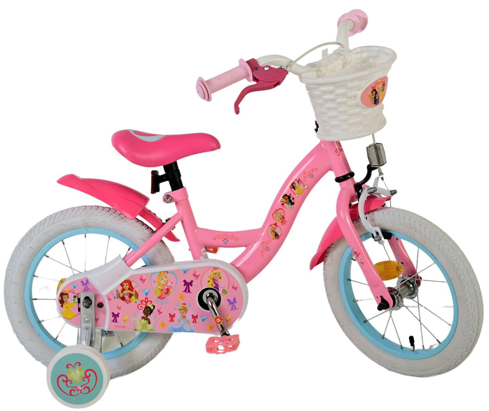 Disney Princess Kinderfiets - Meisjes - 14 inch - Roze - 3-5 jaar extra afbeelding 4
