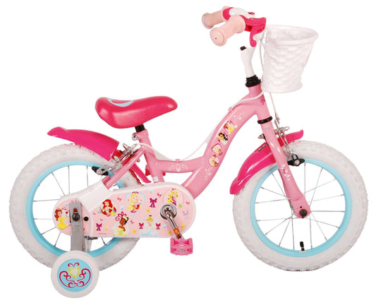 Disney Princess Kinderfiets - Meisjes - 14 inch - Roze - 3-5 jaar bij Fietstotaal