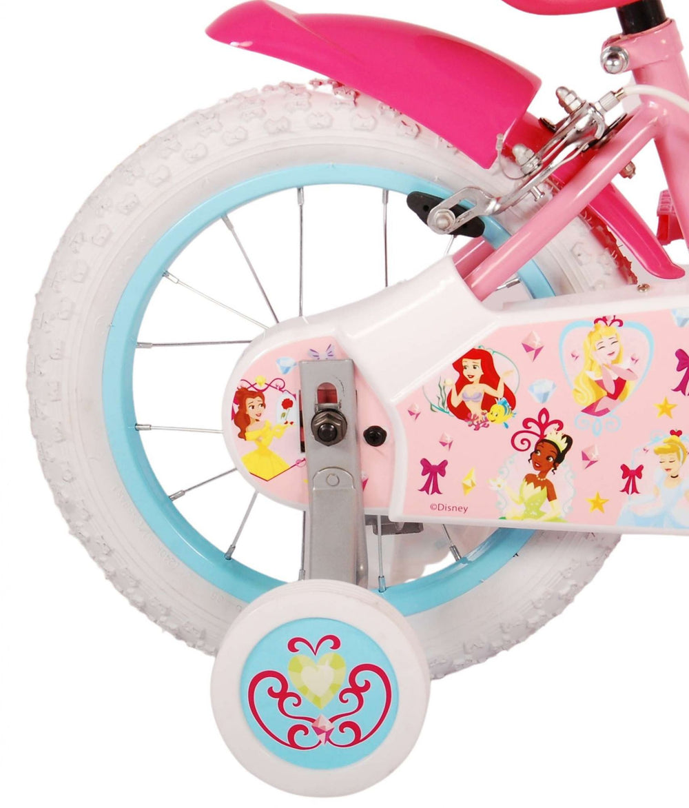Disney Princess Kinderfiets - Meisjes - 14 inch - Roze - 3-5 jaar extra afbeelding 5