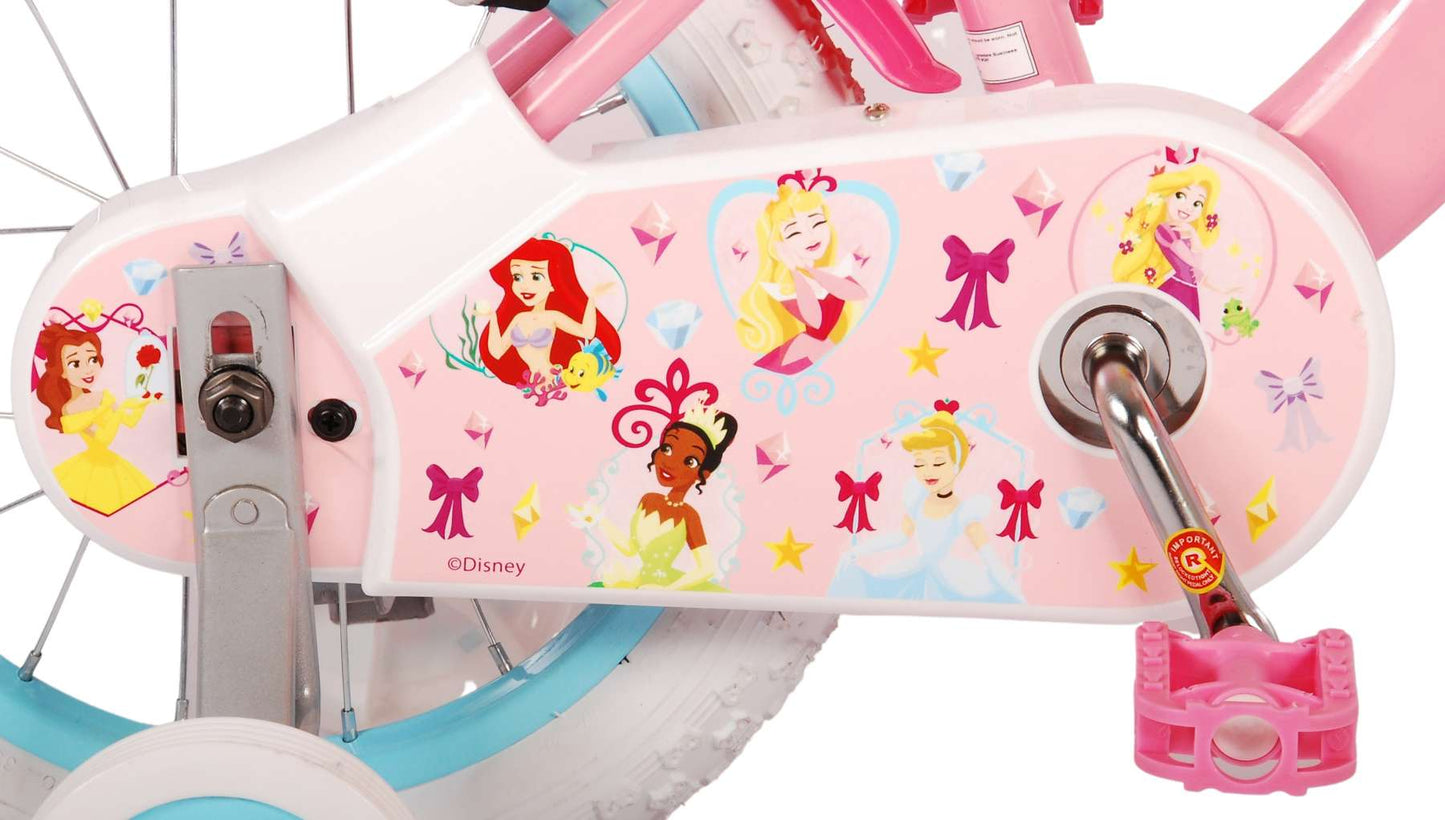 Disney Princess Kinderfiets - Meisjes - 14 inch - Roze - 3-5 jaar extra afbeelding 7