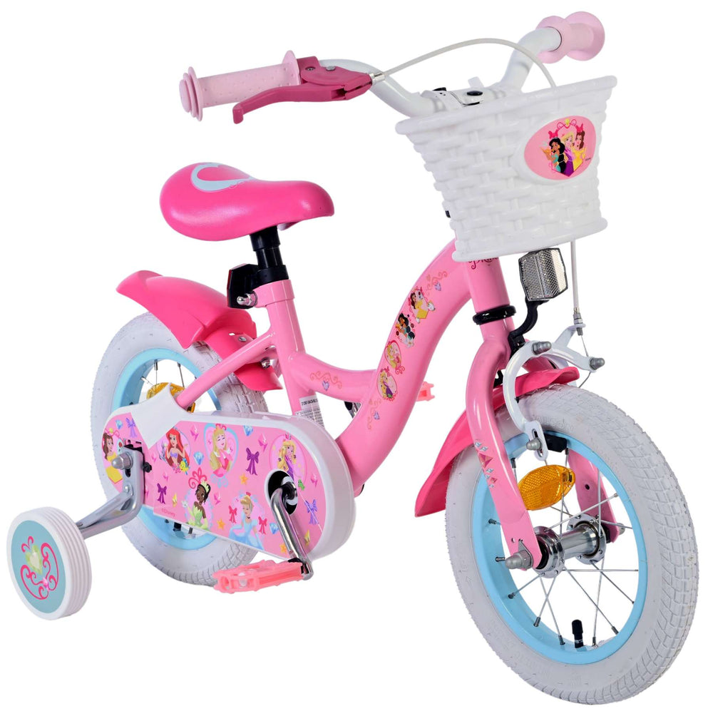 Disney Princess Kinderfiets - Meisjes - 12 inch - Roze - 3-5 jaar extra afbeelding 6