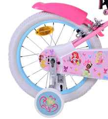 Disney Princess Kinderfiets - Meisjes - 16 inch - Roze - Twee Handremmen - 4-6 jaar extra afbeelding 4