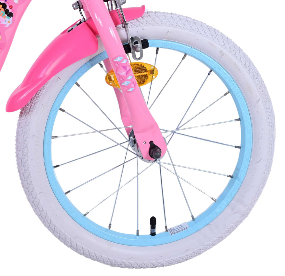Disney Princess Kinderfiets - Meisjes - 16 inch - Roze - Twee Handremmen - 4-6 jaar extra afbeelding 5