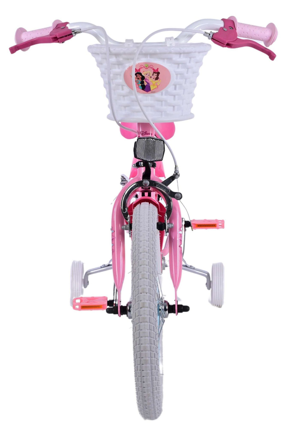 Disney Princess Kinderfiets - Meisjes - 16 inch - Roze - Twee Handremmen - 4-6 jaar extra afbeelding 8