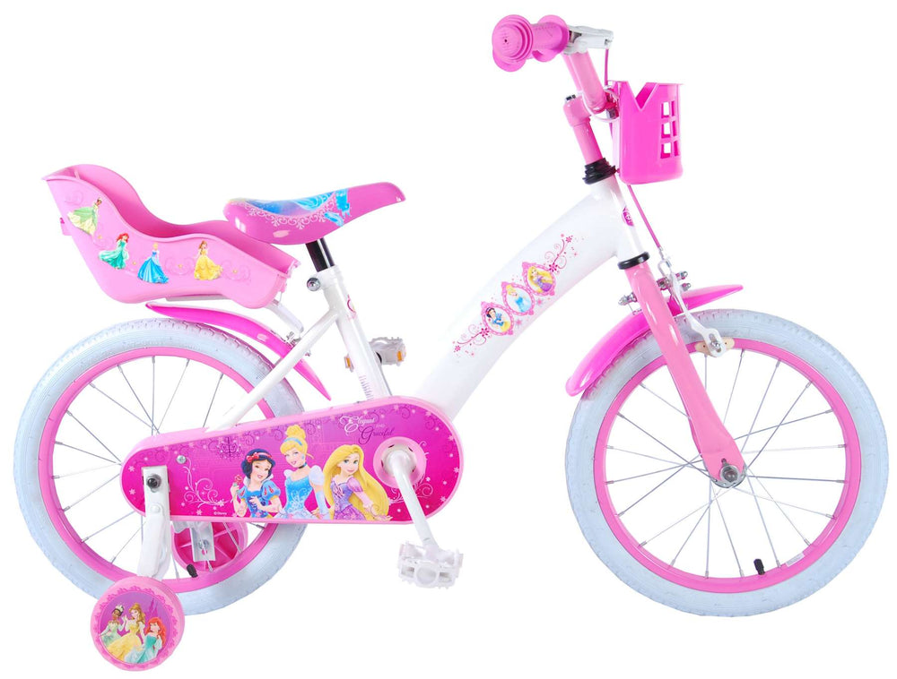 Disney Princess Kinderfiets - Meisjes - 16 inch - Roze - 4-6 jaar extra afbeelding 4