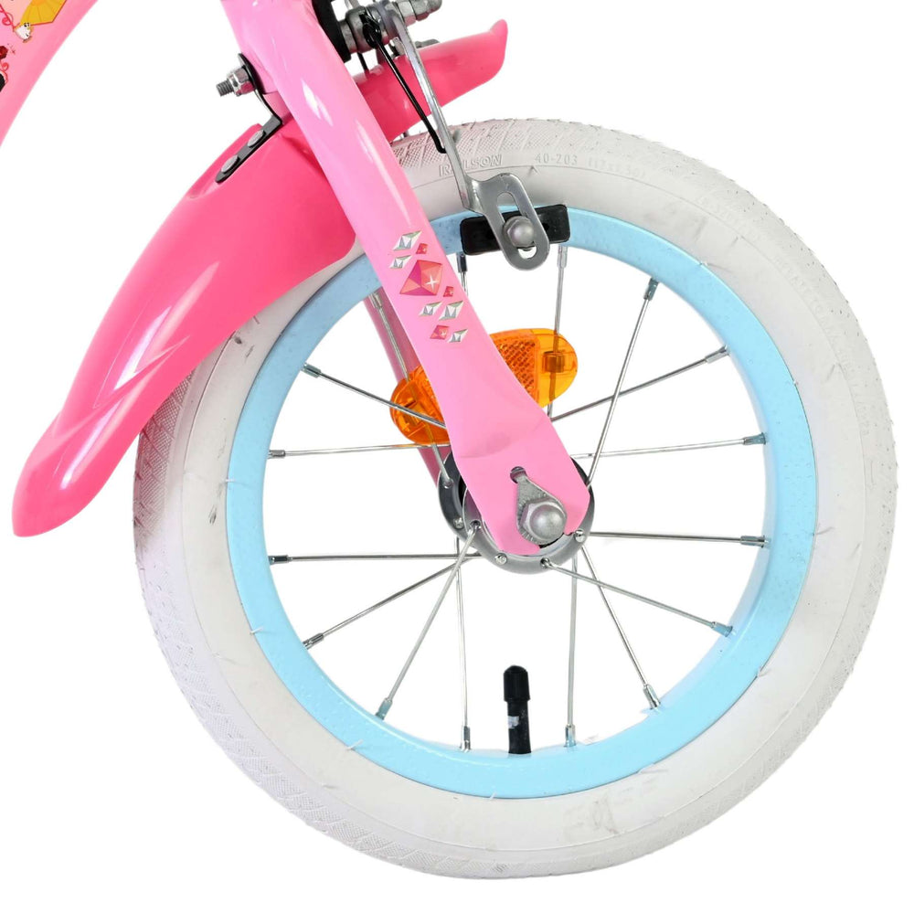 Disney Princess Kinderfiets - Meisjes - 12 inch - Roze - 3-5 jaar extra afbeelding 4