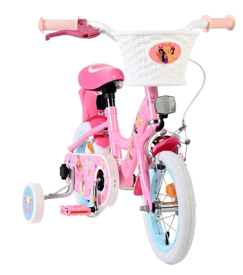 Disney Princess Kinderfiets - Meisjes - 12 inch - Roze - 3-5 jaar extra afbeelding 6