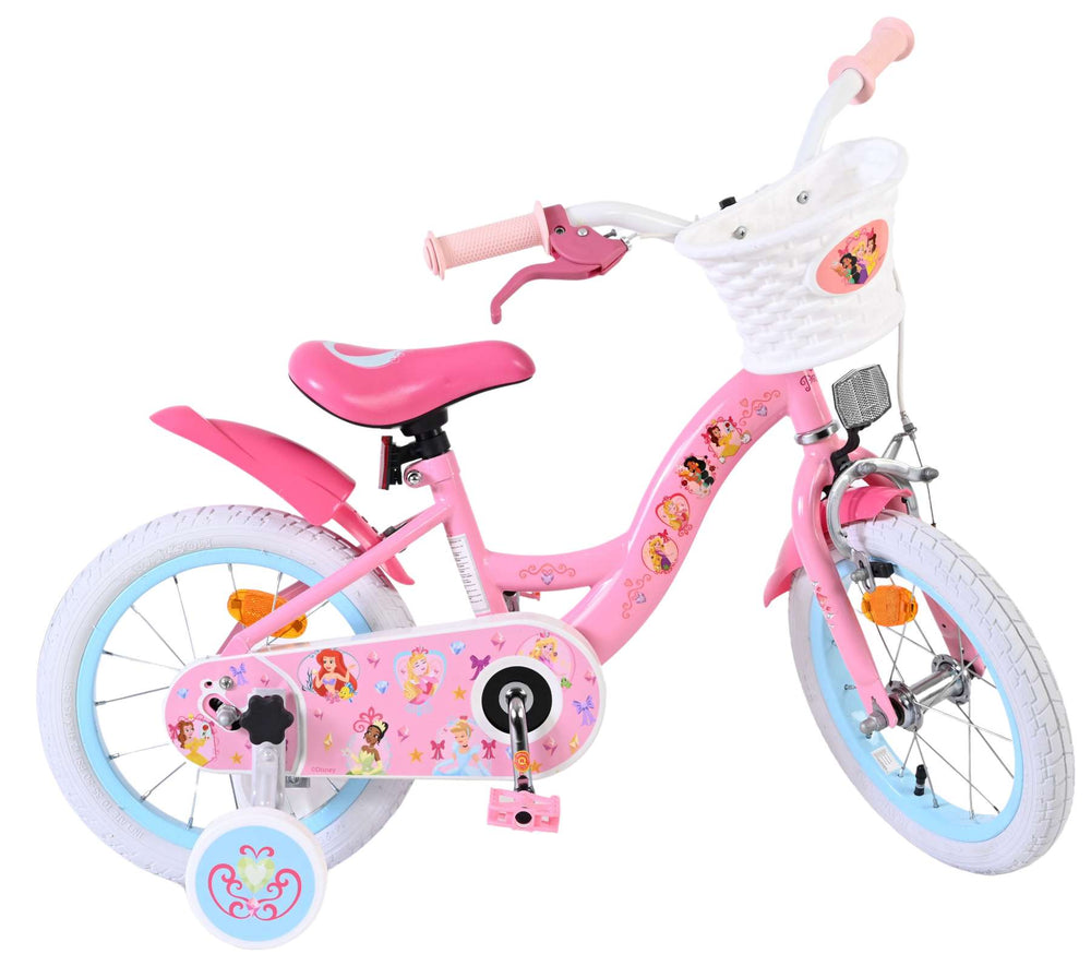Disney Princess Kinderfiets - Meisjes - 14 inch - Roze - 3-5 jaar extra afbeelding 11