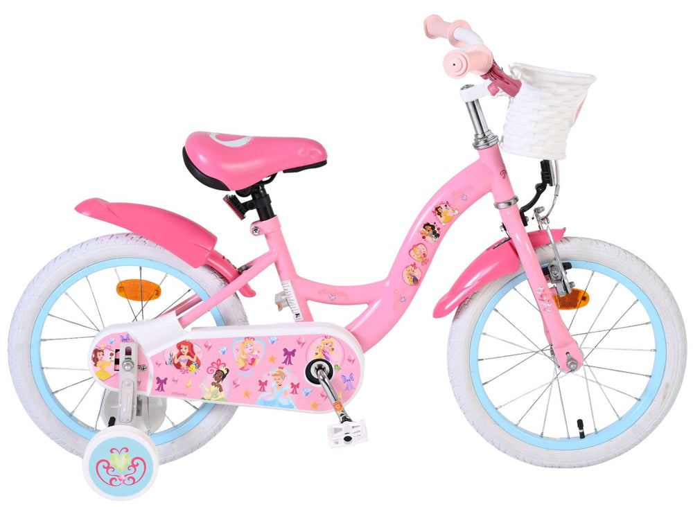 Disney Princess Kinderfiets - Meisjes - 16 inch - Roze - 4-6 jaar bij Fietstotaal