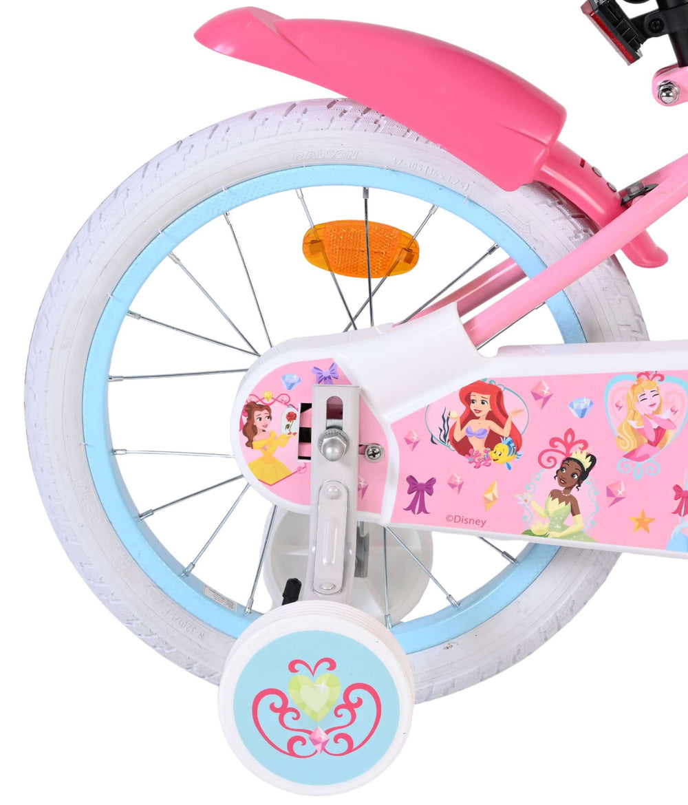 Disney Princess Kinderfiets - Meisjes - 16 inch - Roze - 4-6 jaar extra afbeelding 3