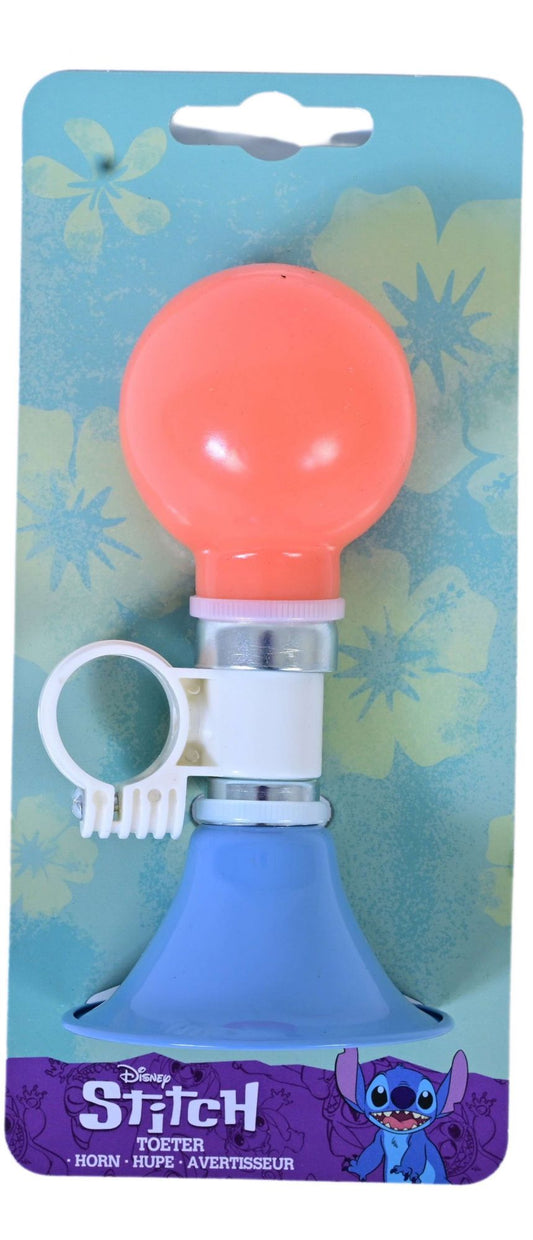 Disney Stitch Fietstoeter - Koraal Blauw / Oranje bij Fietstotaal