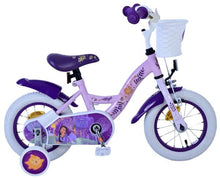 Disney Wish Kinderfiets - Meisjes - 12 inch - Paars - 3-5 jaar extra afbeelding 2