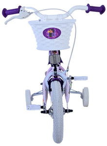 Disney Wish Kinderfiets - Meisjes - 12 inch - Paars - 3-5 jaar extra afbeelding 7