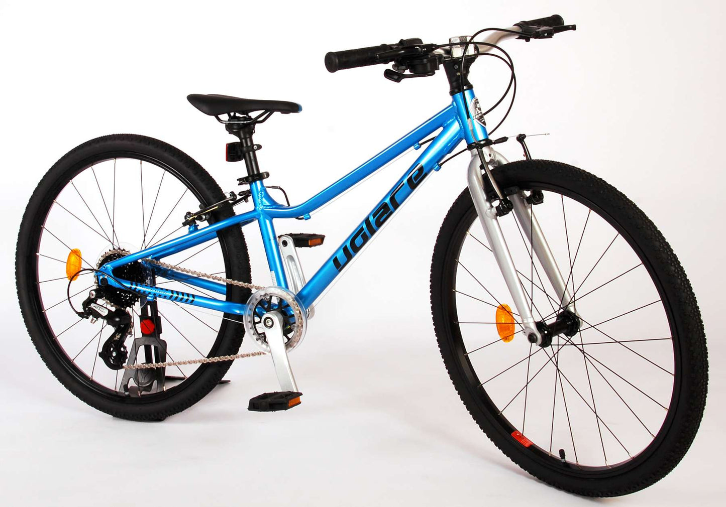 Volare Dynamic Kinderfiets - Jongens - 24 inch - Blauw - 2 Handremmen - 8 Versnellingen - Prime Collection - 8-10 jaar extra afbeelding 4