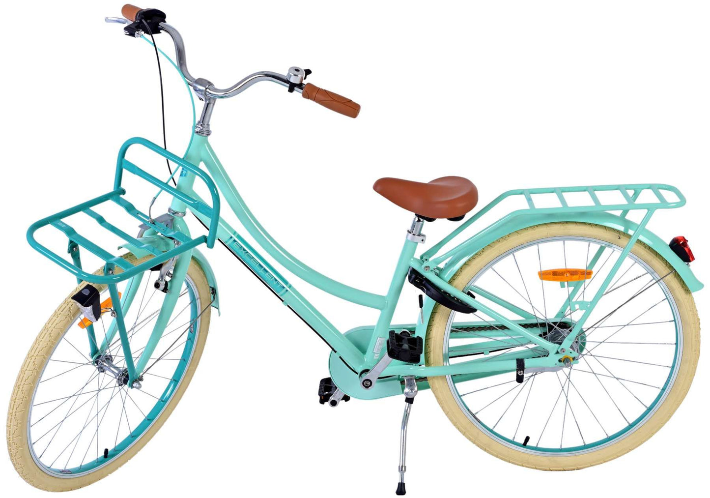 Volare Excellent Kinderfiets - Meisjes - 24 inch - Groen - 3 Versnellingen - 8-10 jaar extra afbeelding 10