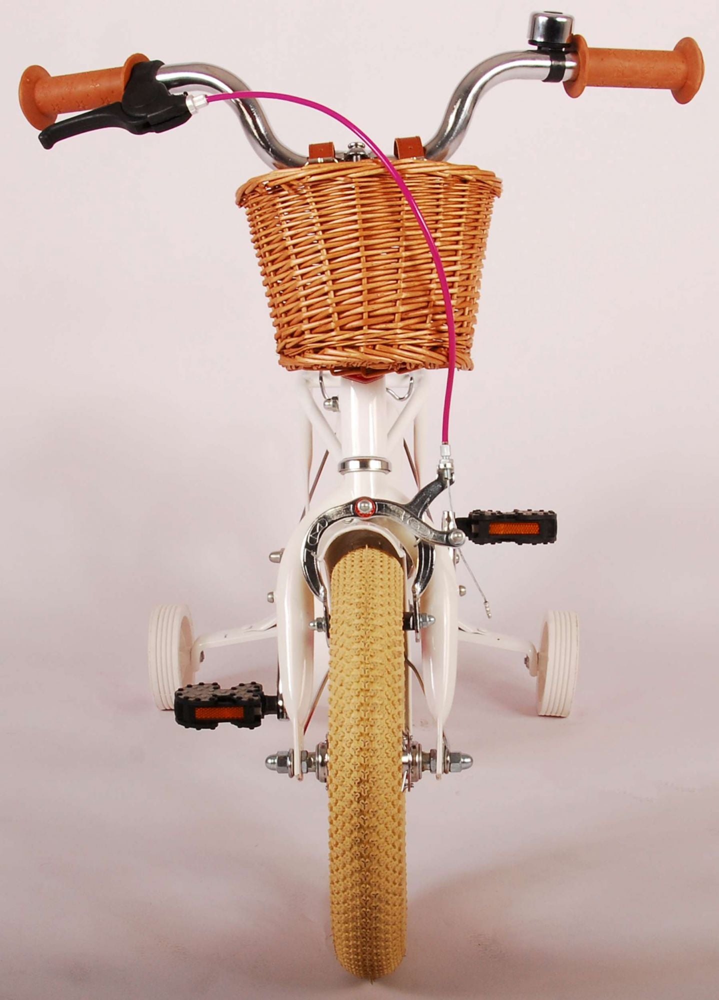 Volare Excellent Kinderfiets - Meisjes - 12 inch - Wit - 3-5 jaar extra afbeelding 12