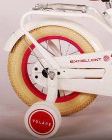 Volare Excellent Kinderfiets - Meisjes - 12 inch - Wit - 3-5 jaar extra afbeelding 5