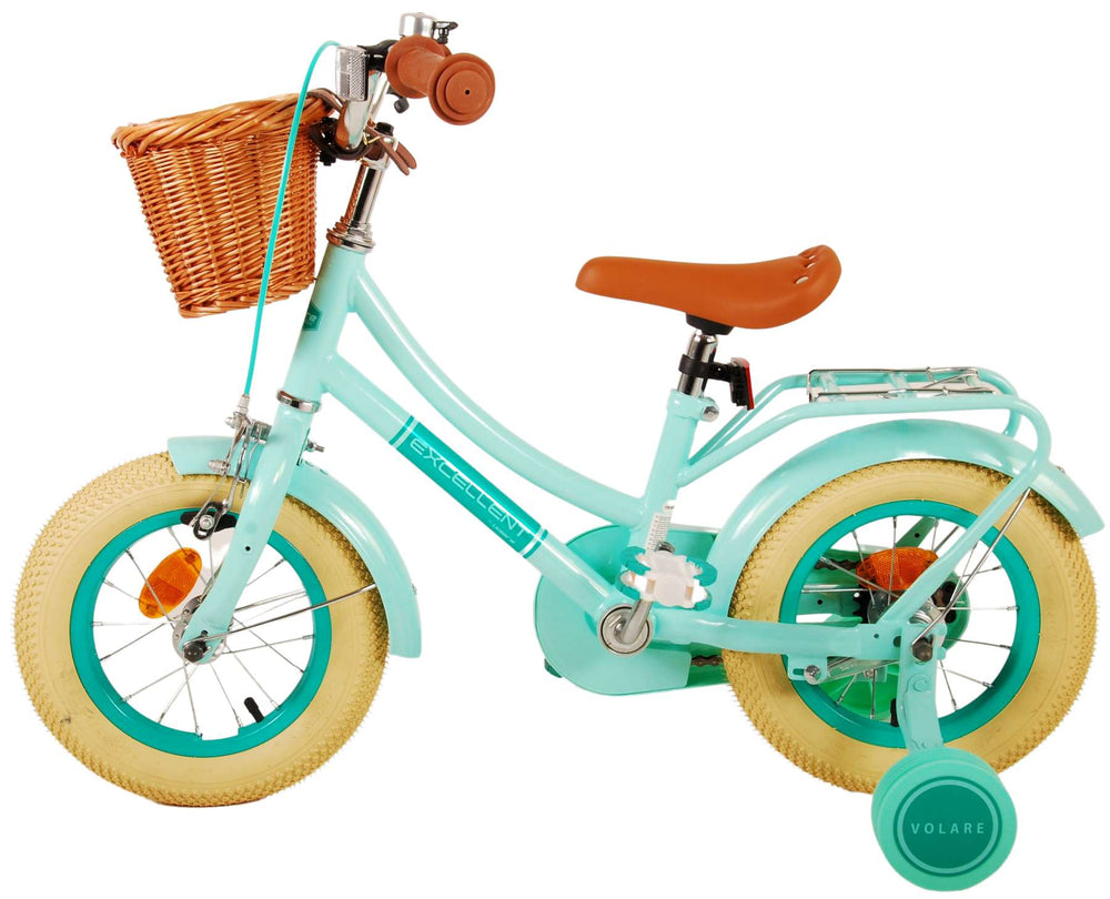 Volare Excellent Kinderfiets - Meisjes - 12 inch - Groen - 3-5 jaar extra afbeelding 14