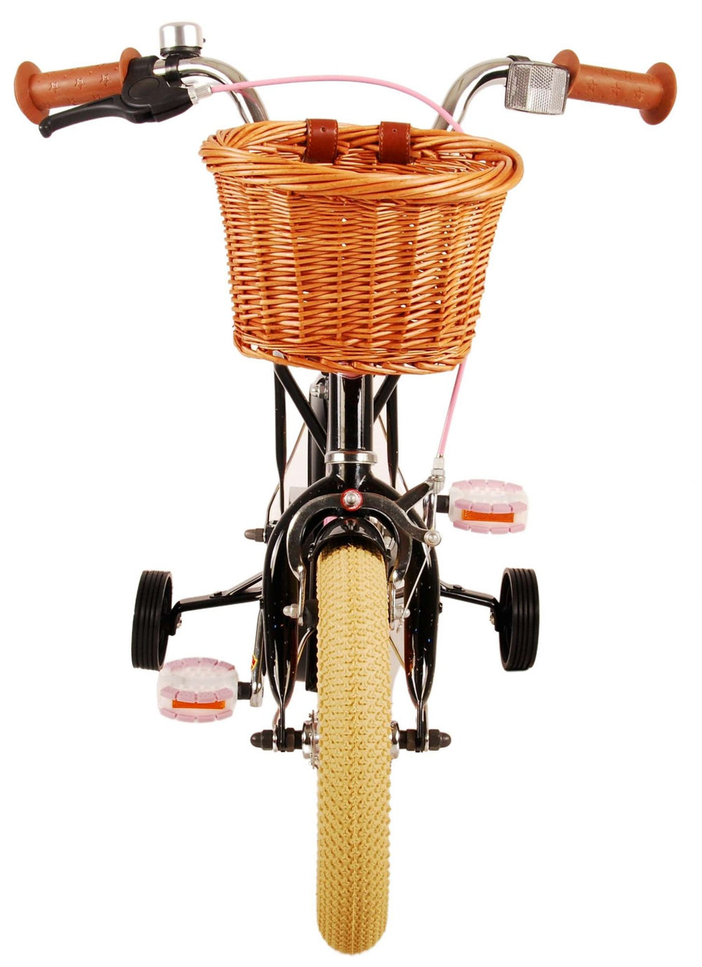 Volare Excellent Kinderfiets - Meisjes - 12 inch - Zwart - 3-5 jaar extra afbeelding 12