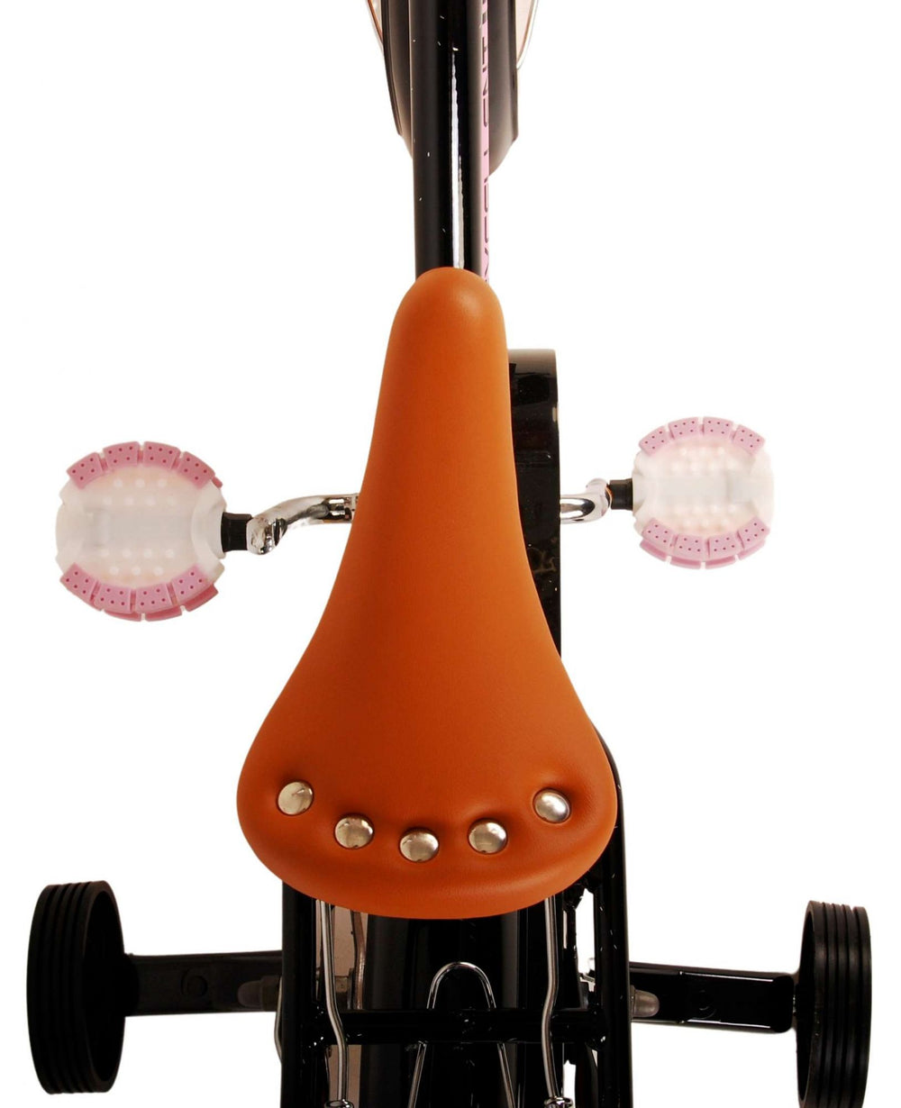 Volare Excellent Kinderfiets - Meisjes - 12 inch - Zwart - 3-5 jaar extra afbeelding 10
