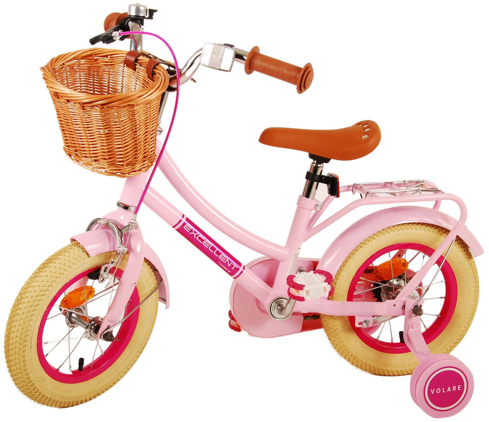 Volare Excellent Kinderfiets - Meisjes - 12 inch - Roze - 3-5 jaar extra afbeelding 15