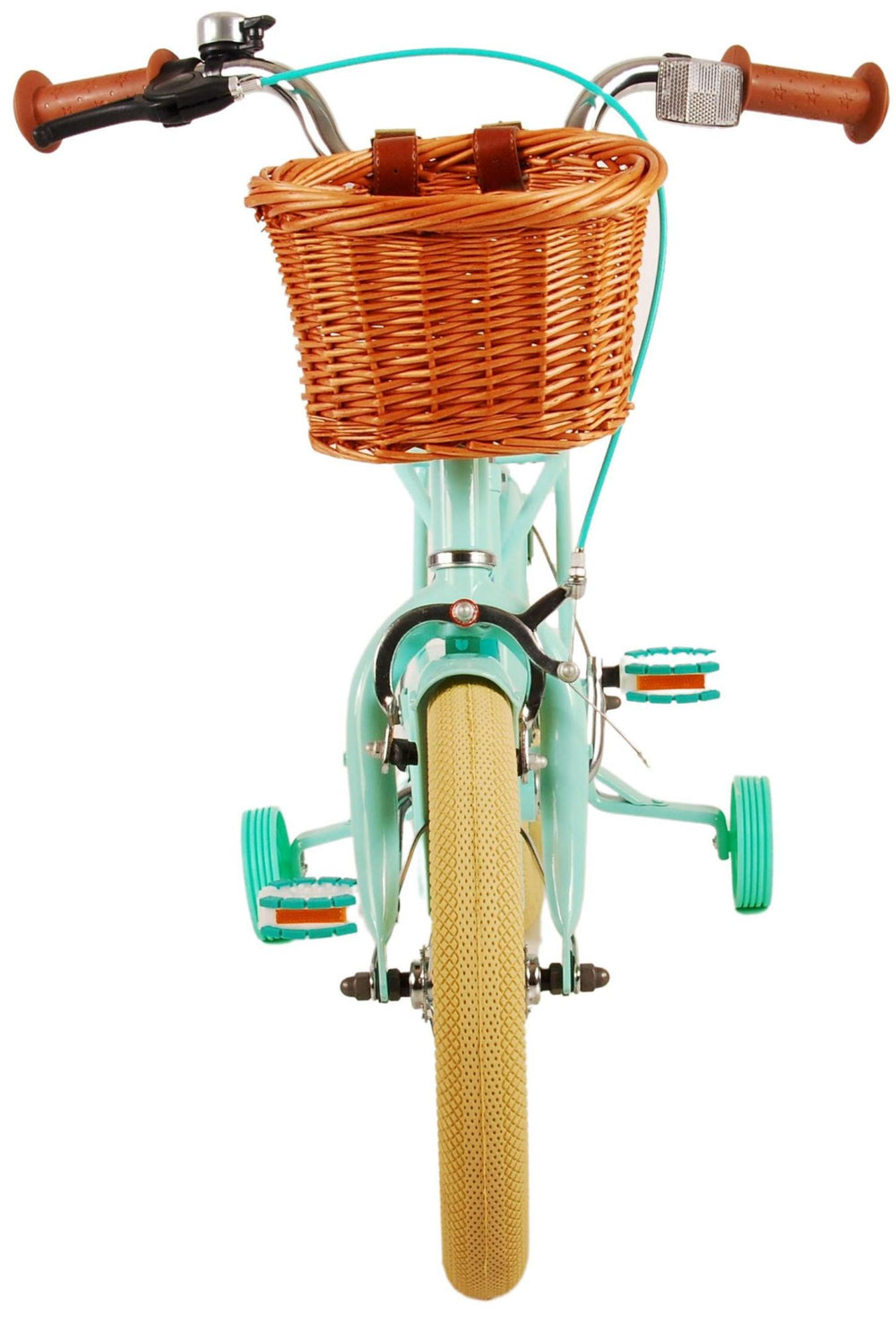 Volare Excellent Kinderfiets - Meisjes - 14 inch - Groen - 3-5 jaar extra afbeelding 12
