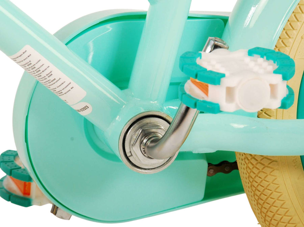 Volare Excellent Kinderfiets - Meisjes - 14 inch - Groen - 3-5 jaar extra afbeelding 16
