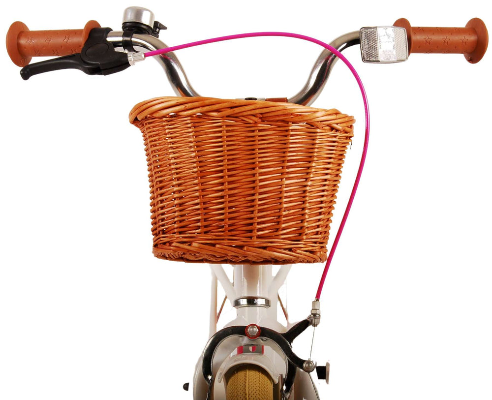 Volare Excellent Kinderfiets - Meisjes - 14 inch - Wit - 3-5 jaar extra afbeelding 13