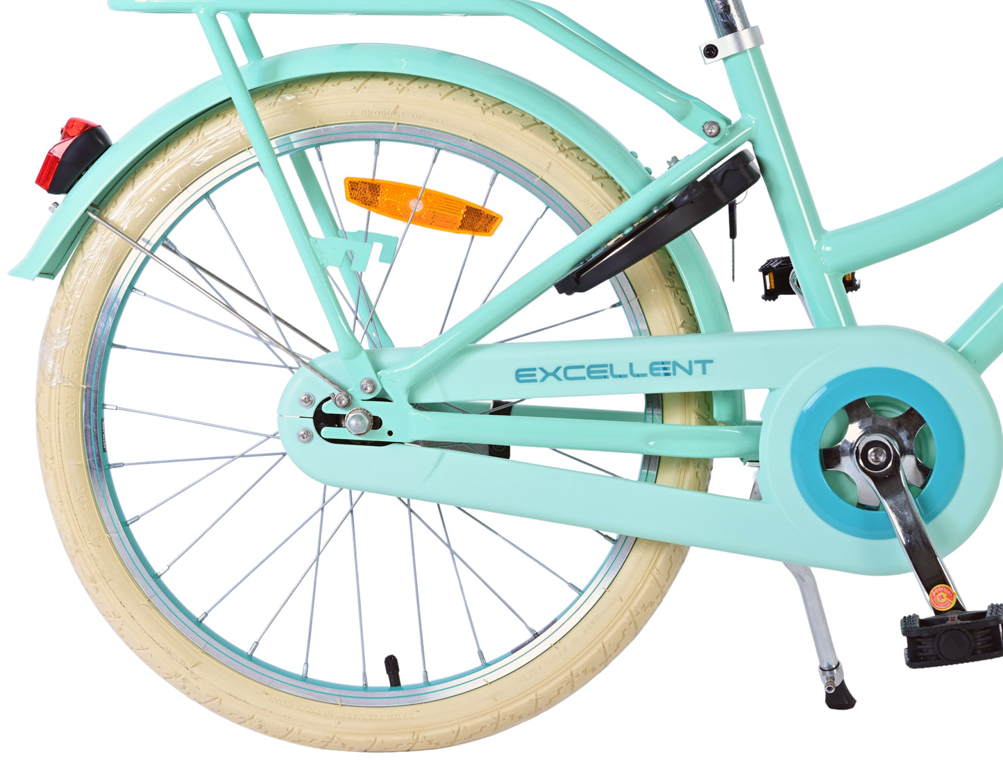 Volare Excellent Kinderfiets - Meisjes - 20 inch - Groen - 6-8 jaar extra afbeelding 3