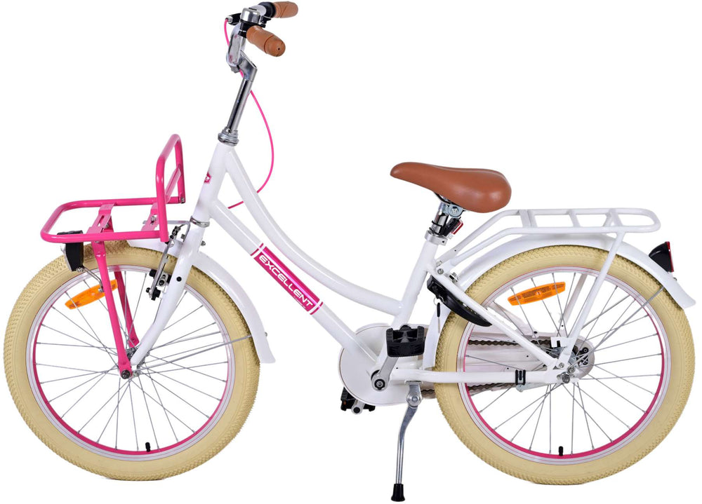 Volare Excellent Kinderfiets - Meisjes - 20 inch - Wit - 6-8 jaar extra afbeelding 9
