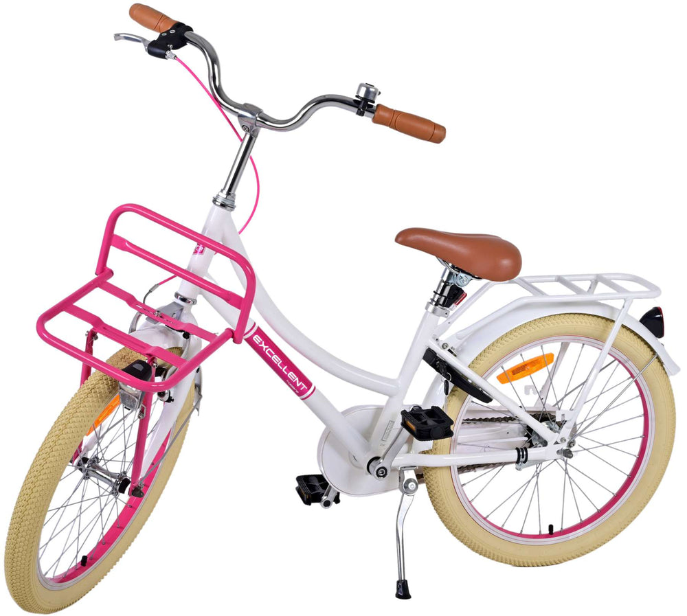 Volare Excellent Kinderfiets - Meisjes - 20 inch - Wit - 6-8 jaar extra afbeelding 10
