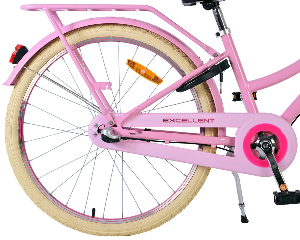 Volare Excellent Kinderfiets - Meisjes - 24 inch - Roze - 3 Versnellingen - 8-10 jaar extra afbeelding 12