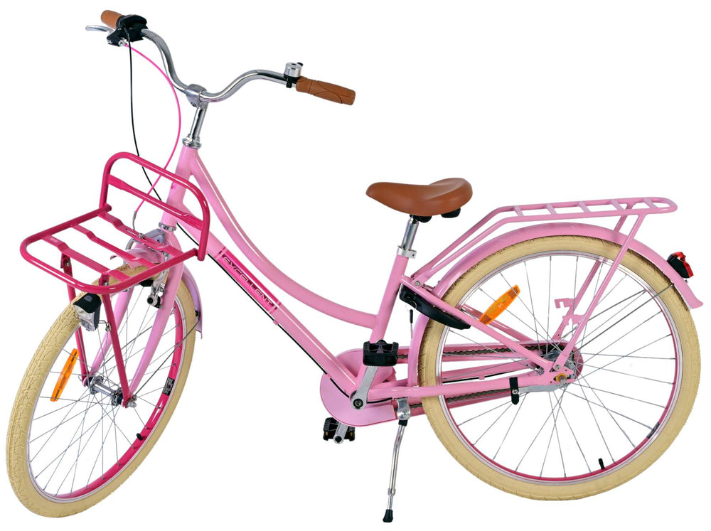 Volare Excellent Kinderfiets - Meisjes - 24 inch - Roze - 3 Versnellingen - 8-10 jaar extra afbeelding 5